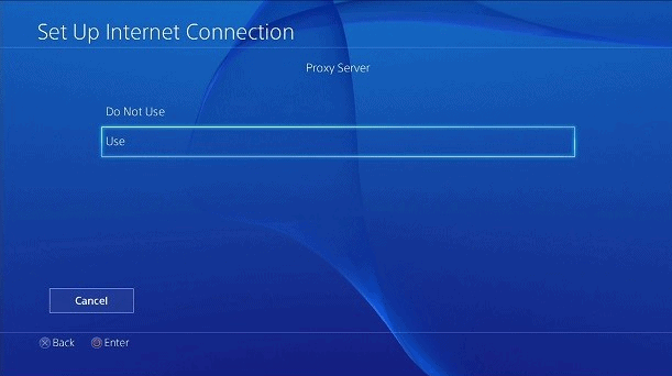 Configuring PS4 / PS5 To Use A Proxy Server