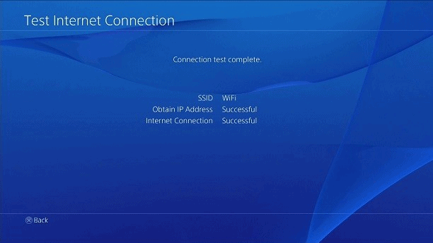 Test Proxy Server Connection On PlayStation